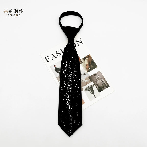 Le Chao full hot diamonds tie