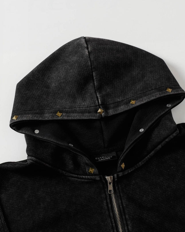 TALKLESSFASHION Mid-Night Groover hoodie —-7096
