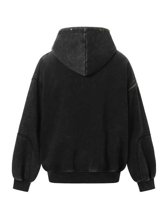 TALKLESSFASHION Mid-Night Groover hoodie —-7096