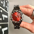 TALKLESSFASHION Millennial special-shaped watches, mid-vintage, European and American style, high-end personality, creativity, niche design, carved tide men's watches