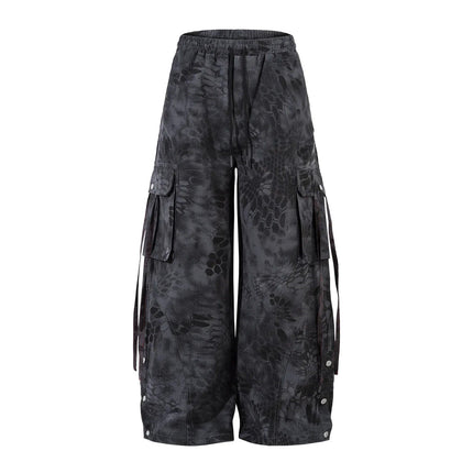 TALKLESSFASHION Multil - Camouflage Snake Skin Pattern pant -----0471