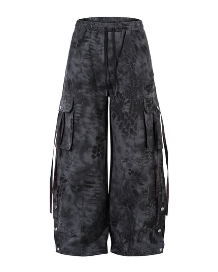 TALKLESSFASHION Multil - Camouflage Snake Skin Pattern pant -----0471