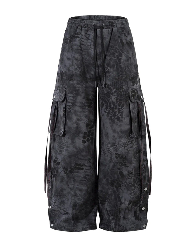 TALKLESSFASHION Multil - Camouflage Snake Skin Pattern pant -----0471