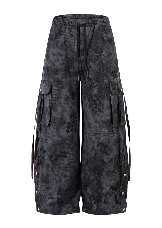 TALKLESSFASHION Multil - Camouflage Snake Skin Pattern pant -----0471