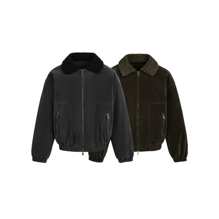TALKLESSFASHION New Real Shot American Street Padded Jacket