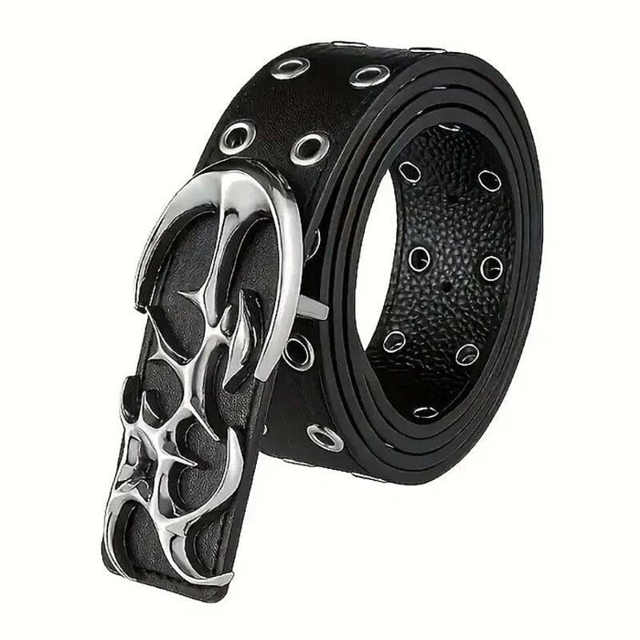 Y2K Hollow PU Punk Belt