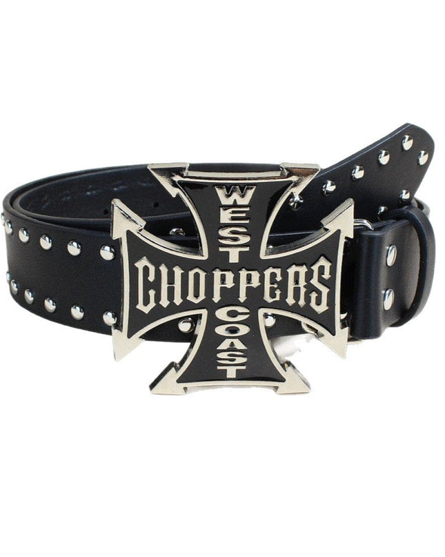 TALKLESSFASHION New Trend Belt Fashion Personality Willow Stud Youth Belt Punk Cross Snap Casual Pants Belt In Stock Wholesale