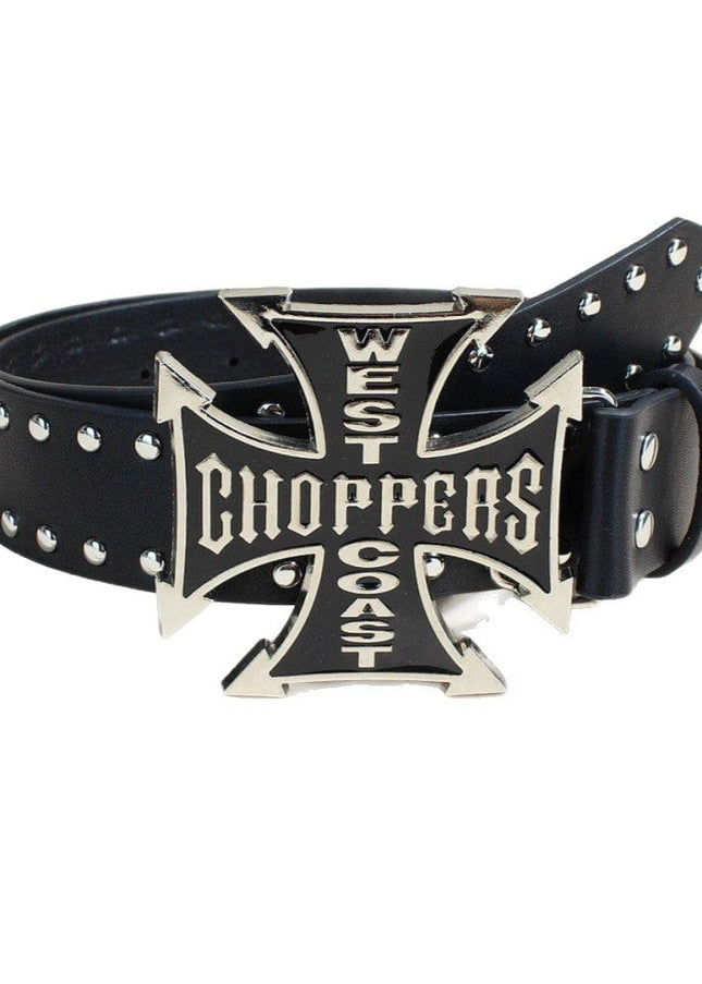 TALKLESSFASHION New Trend Belt Fashion Personality Willow Stud Youth Belt Punk Cross Snap Casual Pants Belt In Stock Wholesale