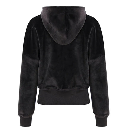THETLSTUDIO Niche Gold Velvet Cropped Hood