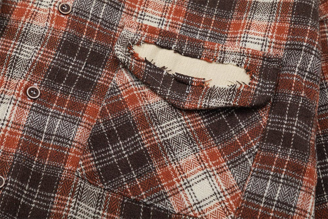 TALKLESSFASHION Niche Loose Lapel Shirt—2112