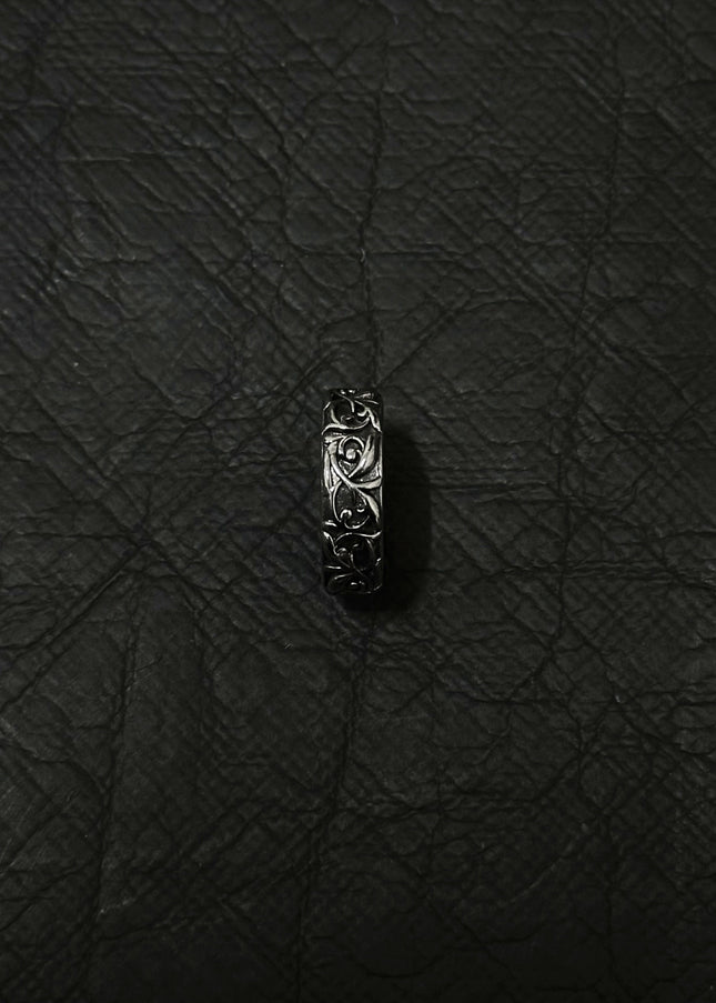 TALKLESSFASHION Opening adjustable Direction of Light Niche "Eternal Vine" vintage ring men's couple personality ring trend