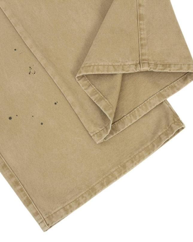 TALKLESSFASHION palm print design casual cargo trousers