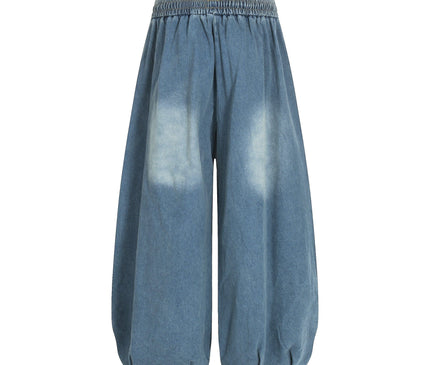 TALKLESSFASHION Paratrooper Wide Leg Jeans