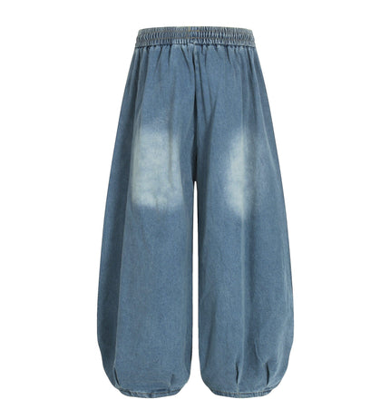 TALKLESSFASHION Paratrooper Wide Leg Jeans