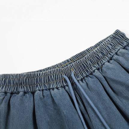 TALKLESSFASHION Paratrooper Wide Leg Jeans