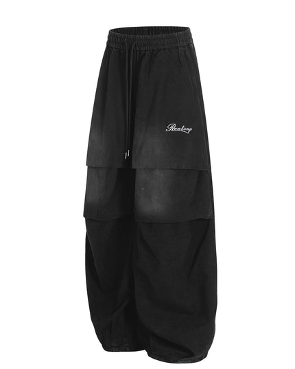 TALKLESSFASHION Paratrooper Wide Leg Jeans
