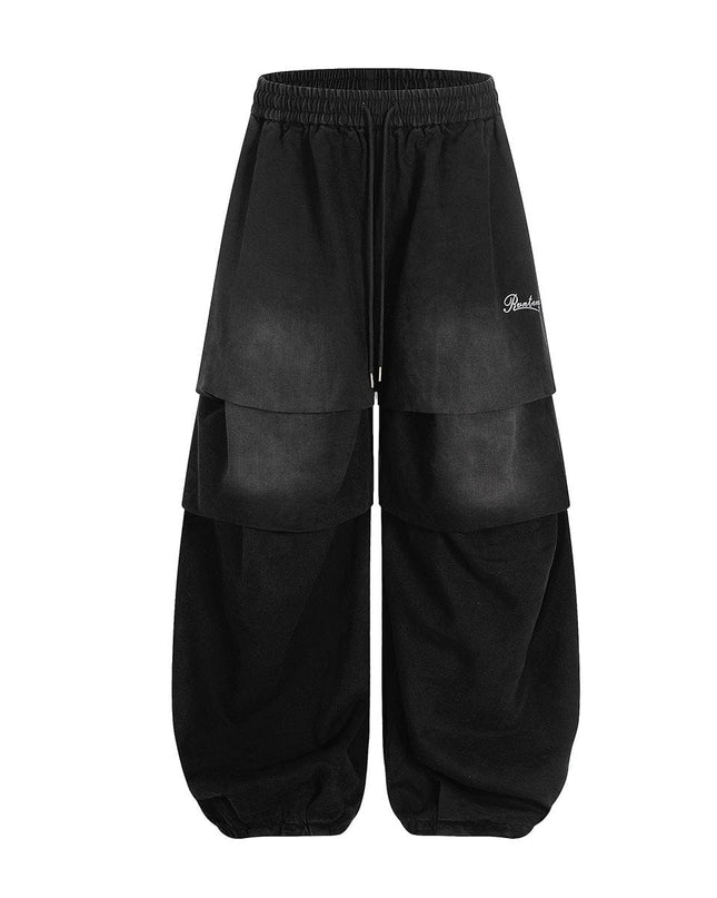 TALKLESSFASHION Paratrooper Wide Leg Jeans