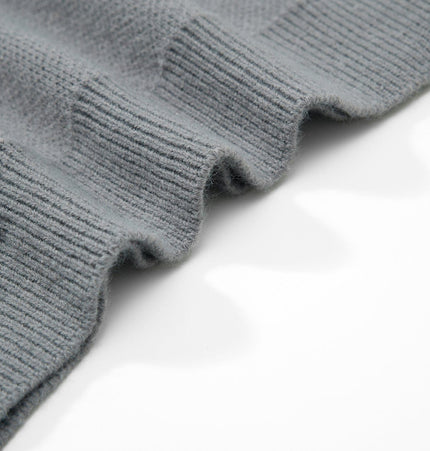 THETLSTUDIO Pentagram Fringe Knit Sweater