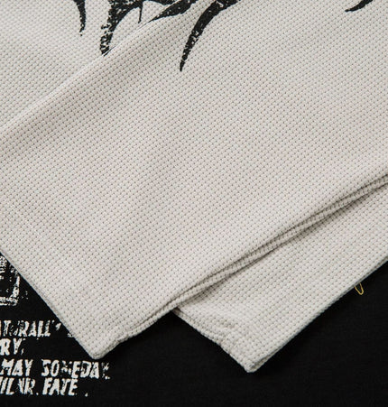 THETLSTUDIO Punk Retro Fake Two Long Sleeve Tee