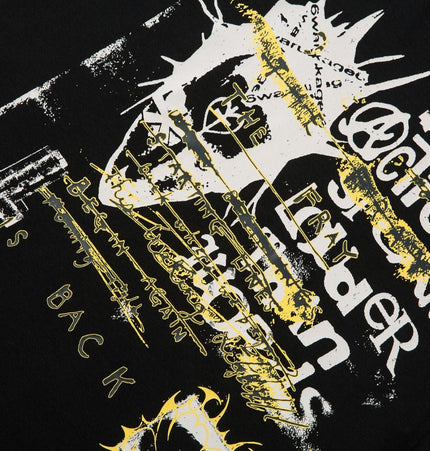 THETLSTUDIO Punk Retro Fake Two Long Sleeve Tee
