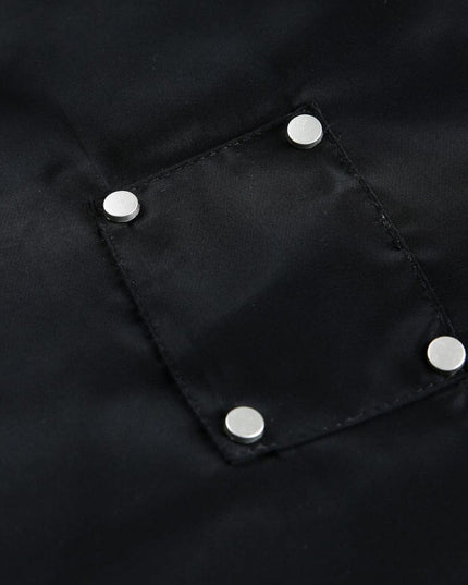 TALKLESSFASHION Retro Contrast Stitching Loose Padded Jacket