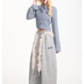 TALKLESSFASHION Retro plush belt sweatpants, women's casual loose wide-legged dancing, lazy wind, mopping the floor, slimming jazz style scimitar pants