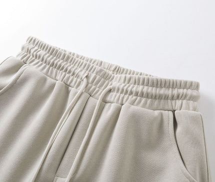 TALKLESSFASHION Retro Scimitar Wide-Leg Sweatpants