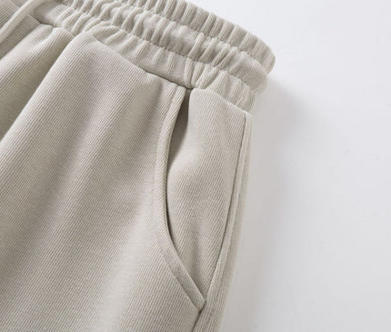 TALKLESSFASHION Retro Scimitar Wide-Leg Sweatpants