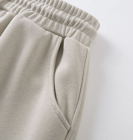 TALKLESSFASHION Retro Scimitar Wide-Leg Sweatpants