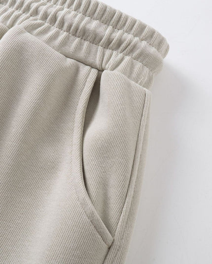 TALKLESSFASHION Retro Scimitar Wide-Leg Sweatpants