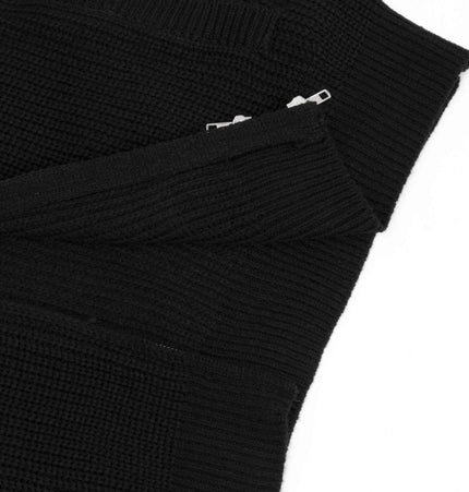 TALKLESSFASHION Retro Simple Versatile Loose Sweater Cardigan