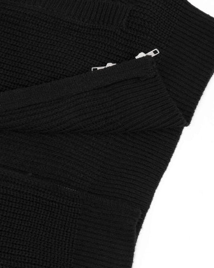 TALKLESSFASHION Retro Simple Versatile Loose Sweater Cardigan