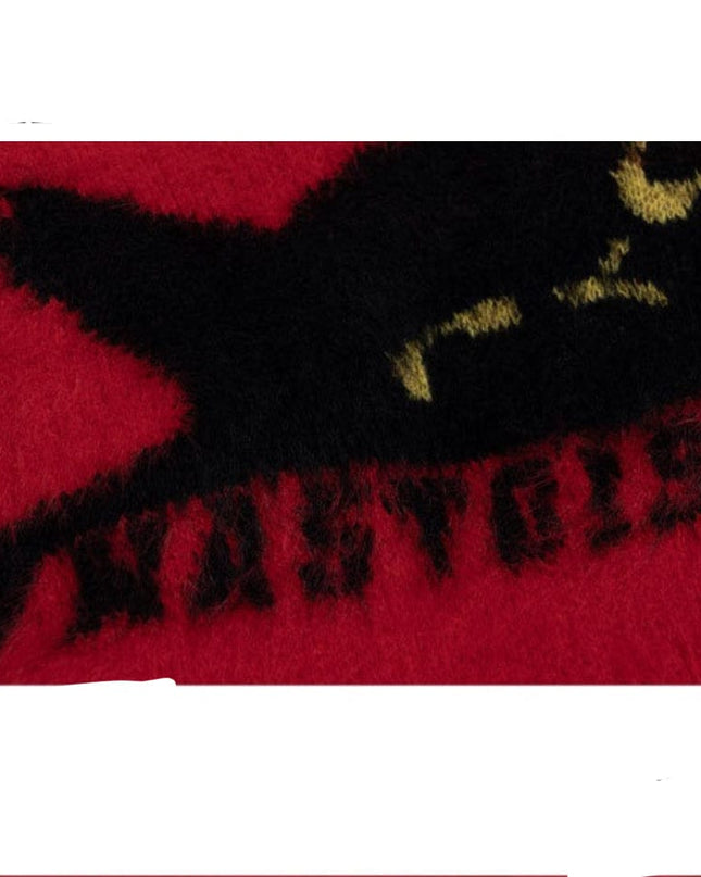 TALKLESSFASHION Retro Sleeping Cat Sweater—1811