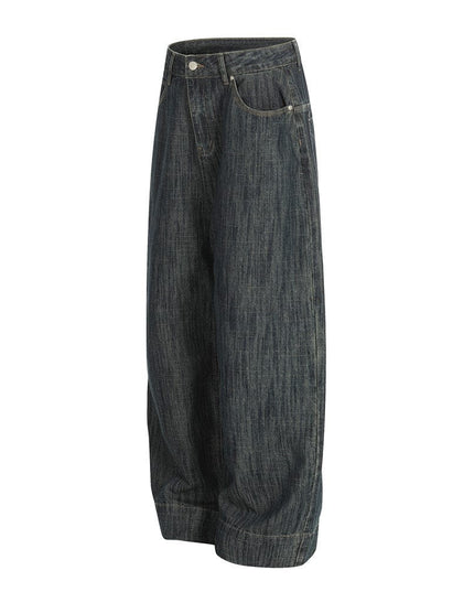 TALKLESSFASHION Retro Urban Denim Trousers