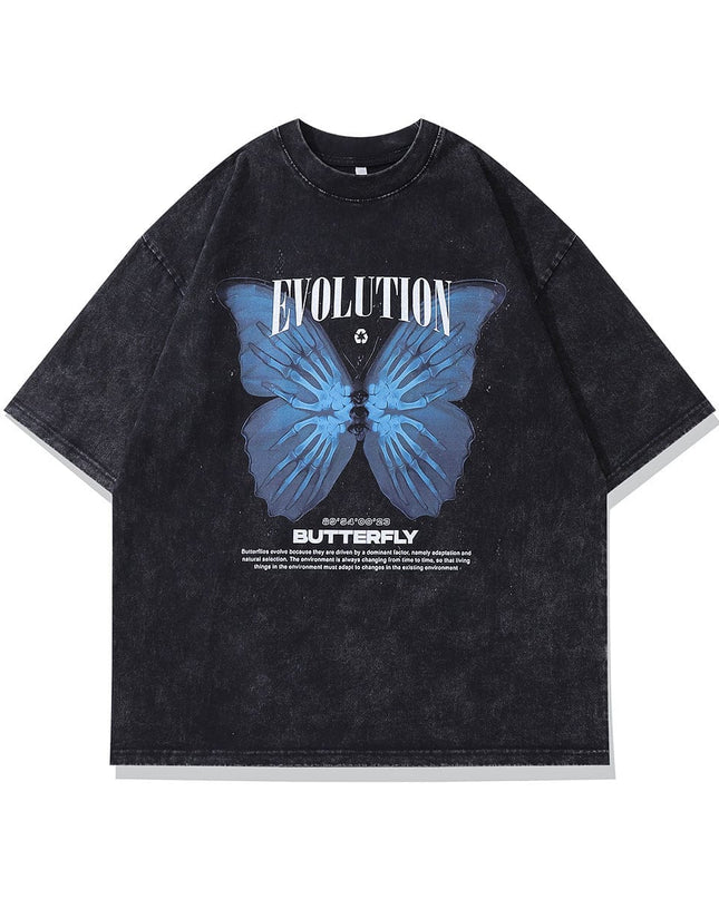 TALKLESSFASHION Retro Vibes Print T-Shirt—6788