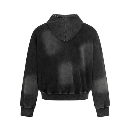TALKLESSFASHION Ringed Echo Hoodie Jacket