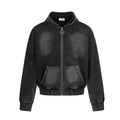 TALKLESSFASHION Ringed Echo Hoodie Jacket