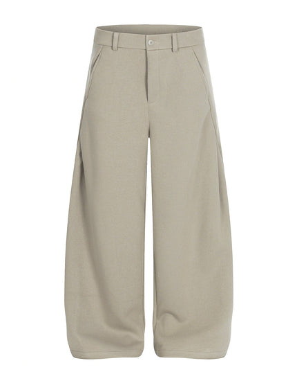 TALKLESSFASHION S / apricot EON 26 spring new spot American retro simple versatile air layer casual trousers for men