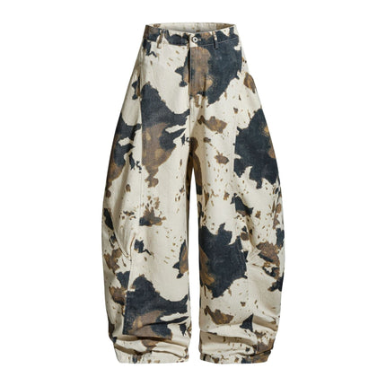 TALKLESSFASHION S / apricot TALKLESSFASHION: Urban Edge Loose Slacks