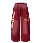 S / B3137 Slacks - Red