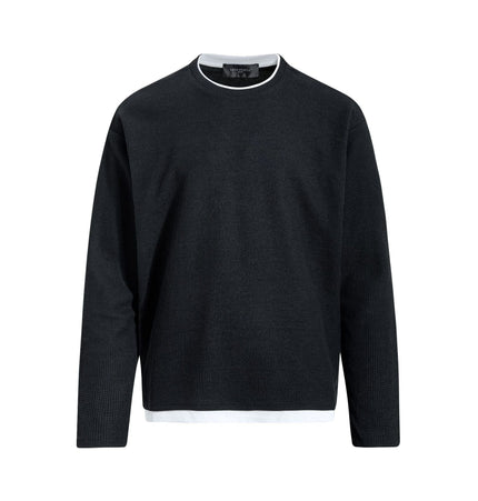 THETLSTUDIO S / black EON 26 Spring New spot American retro simple versatile loose long sleeve T-shirt for men