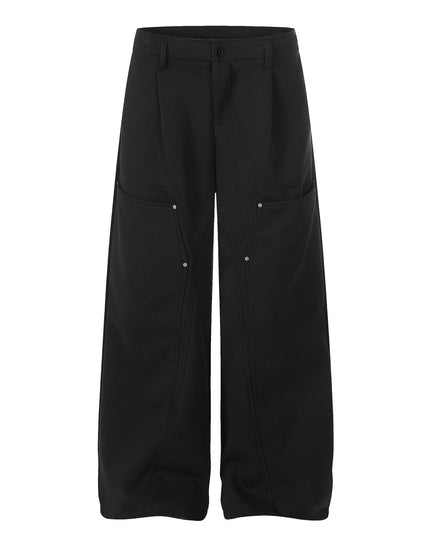 TALKLESSFASHION S / black EON 26 spring new spot American retro simple versatile sweatpants casual trousers men