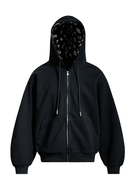 THETLSTUDIO S / black EON 26 spring new spot American street trend simple and versatile loose hooded sweatshirt jacket for men