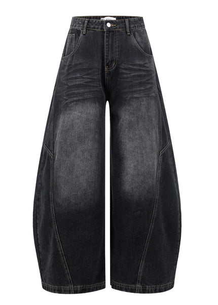 THETLSTUDIO S / black EON 26 spring New spot American street trendy high street individuality design washed denim trousers men