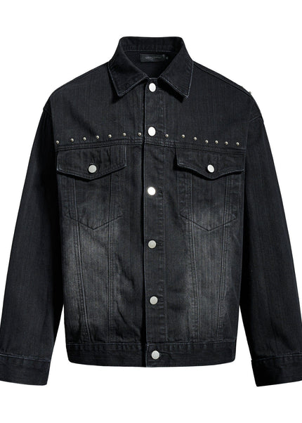 THETLSTUDIO S / black EON 26 spring new spot American street trendy high street simple and versatile denim jacket jacket for men