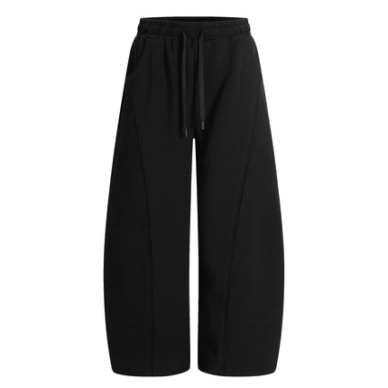 TALKLESSFASHION S / Black pants Deconstructed High-Weight Zipper Sweat Set