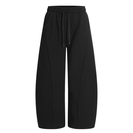 TALKLESSFASHION S / black Retro Paratrooper Scimitar Slacks