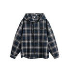 S / Blue gray grid
