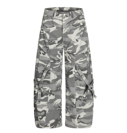 TALKLESSFASHION S / Camouflage Scimitar Camouflage Pants Pants