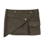 S / Dark brown